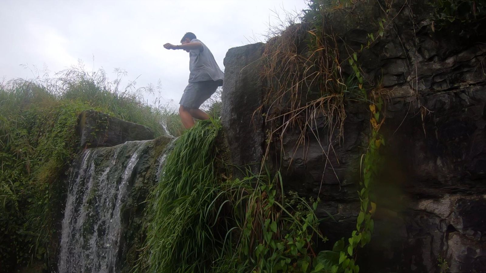 Parkour in the Mendrisiotto.