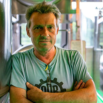 Eric Notari, - master brewer of Officina della Birra
