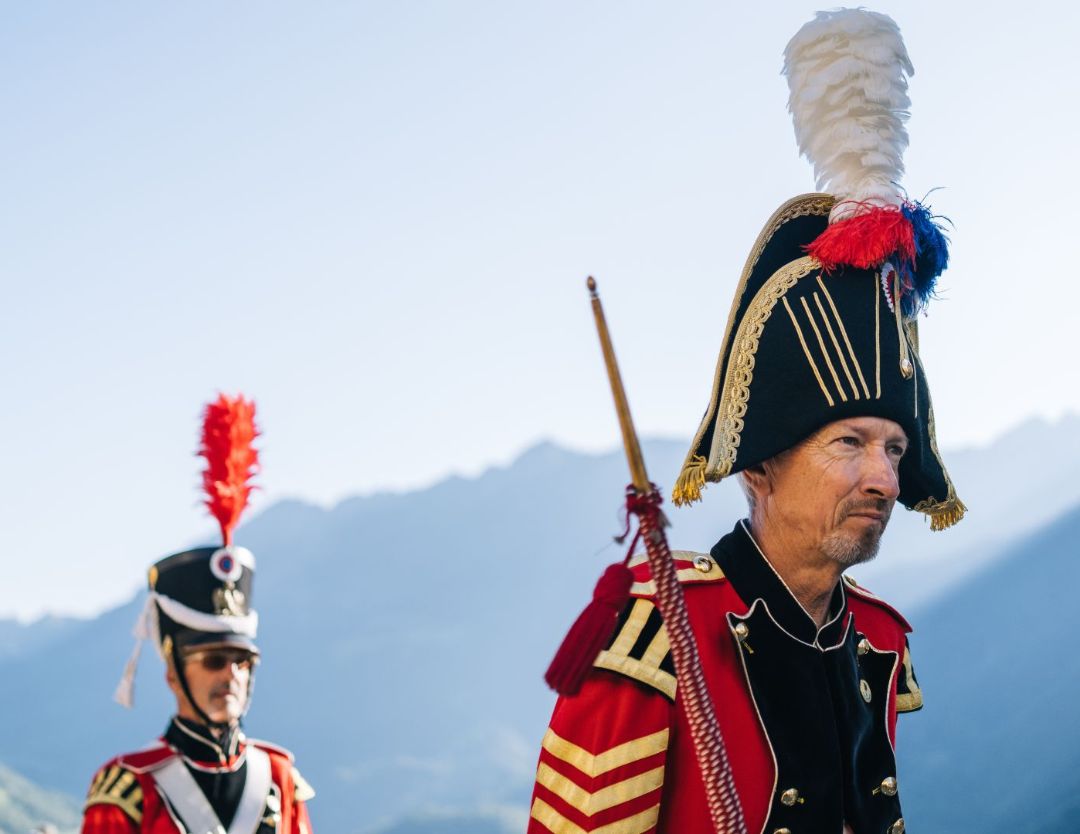 Die Miliz von Leontica im Umzug, Hüter einer jahrhundertealten Tradition