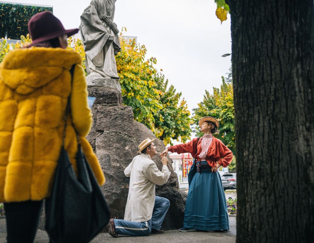 Erzählungen und Darbietungen an der Rivetta Tell