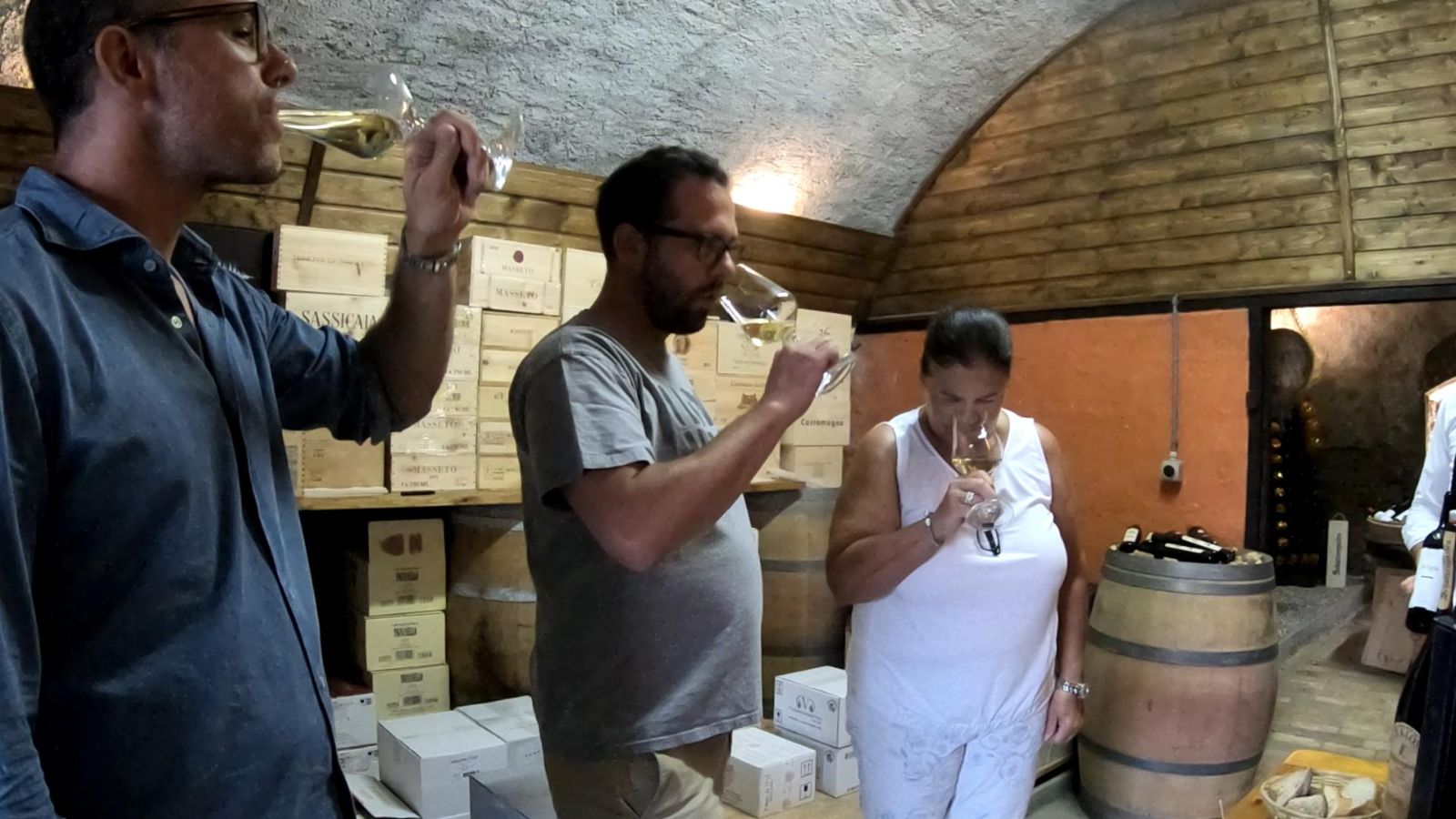 Wine Tasting, Mendrisio Cellars.