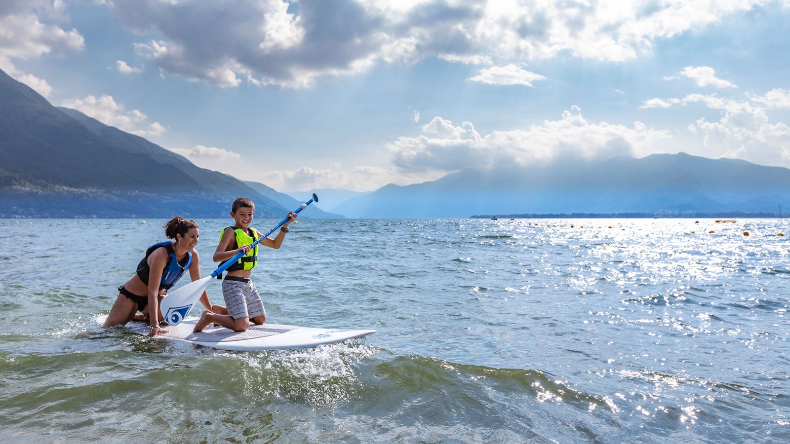 SUP on Lake Maggiore