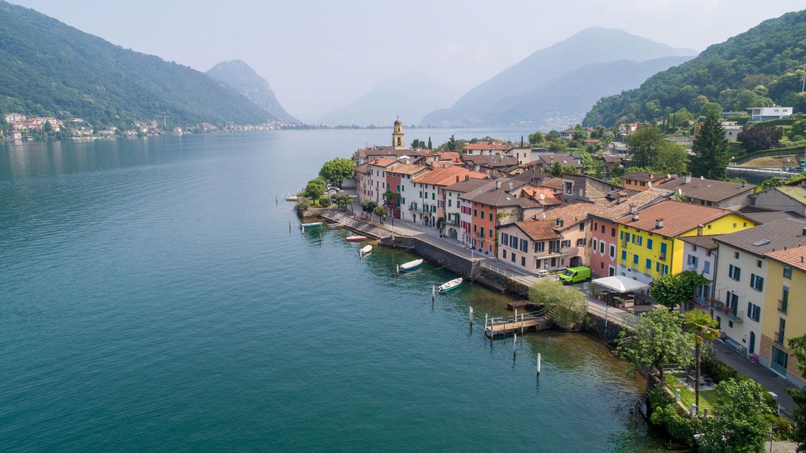 Brusino Arsizio: a colorful village on Lake Lugano