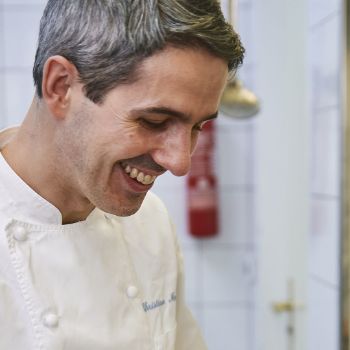 Cristian Moreschi, chef cuisinier du Ristorante Principe Leopoldo