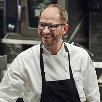 Rolf Fliegauf,  Executive Chef im Restaurant Ecco