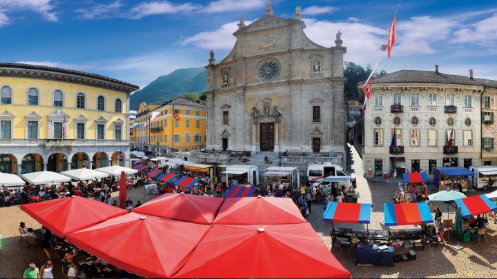 5 markets in Ticino