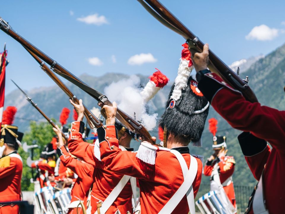 Tradition, die mit der lokalen Gemeinschaft geteilt wird