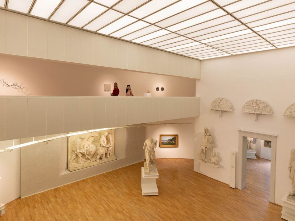 Die Gipsothek im Museo Vincenzo Vela im Tessin