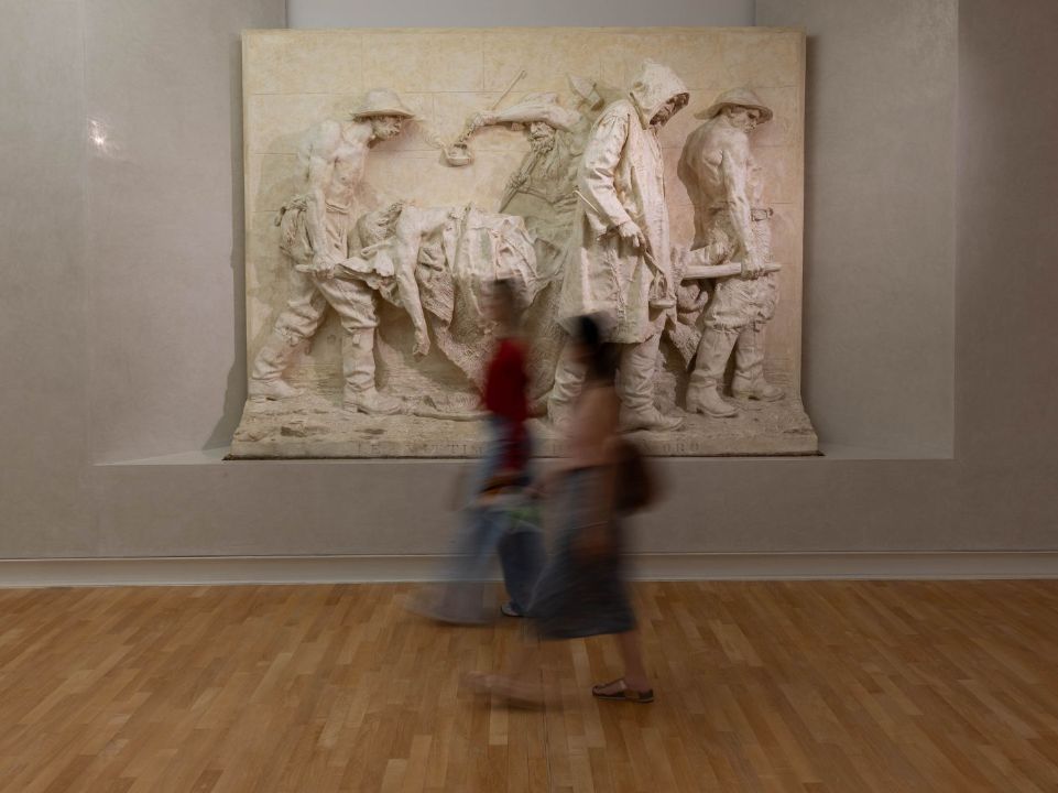 Die Werke von Vincenzo Vela im Dialog mit Besuchenden