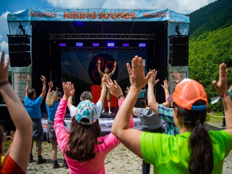 Image 1 - Migros Hiking Sounds Festival zum ersten Mal auf dem Monte Tamaro