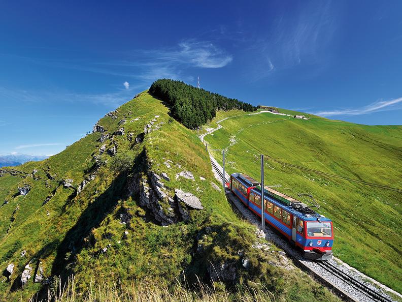 Die Bahn des Monte Generoso ticino.ch