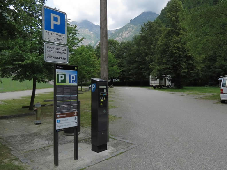 Image 0 - Verzasca Parking Card