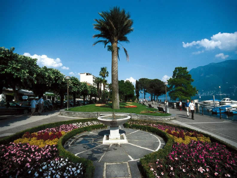 Les Jardins Au Bord Du Lac Locarno Muralto Ticino Ch