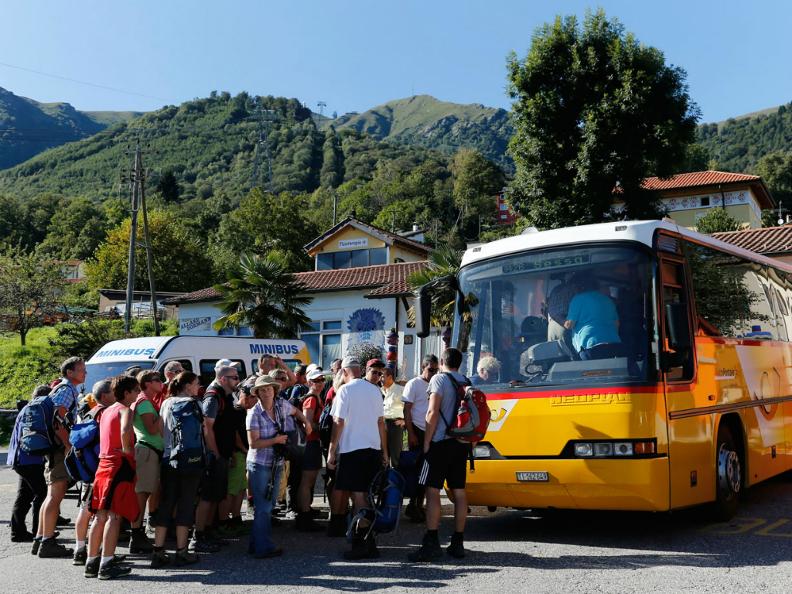 Image 0 - Shuttle bus for Tamaro - Lema crossing