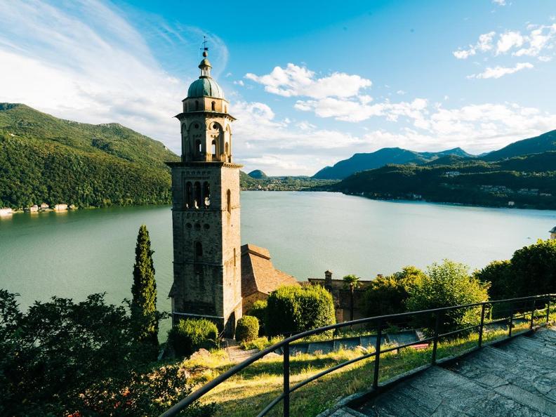 Image 0 - Morcote: a picturesque point of land with lakeside romance, history and local gastronomy