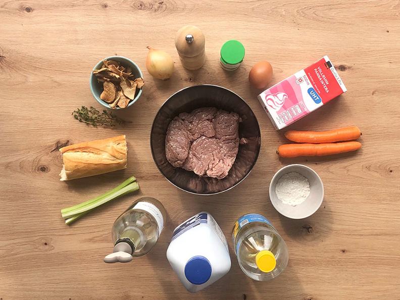 Image 0 - Boulettes de veau au thym avec sauce aux champignons - La recette