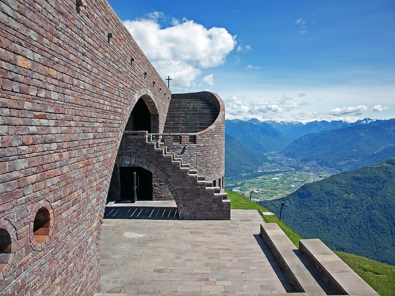 Chapel Santa Maria Degli Angeli Ticino Ch