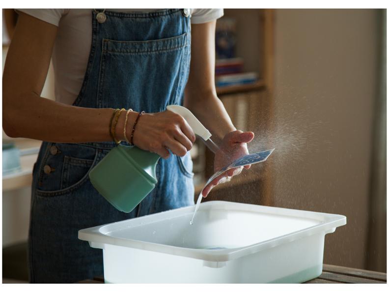 Image 0 - Tessin in Blau – Cyanotypie-Lesezeichen