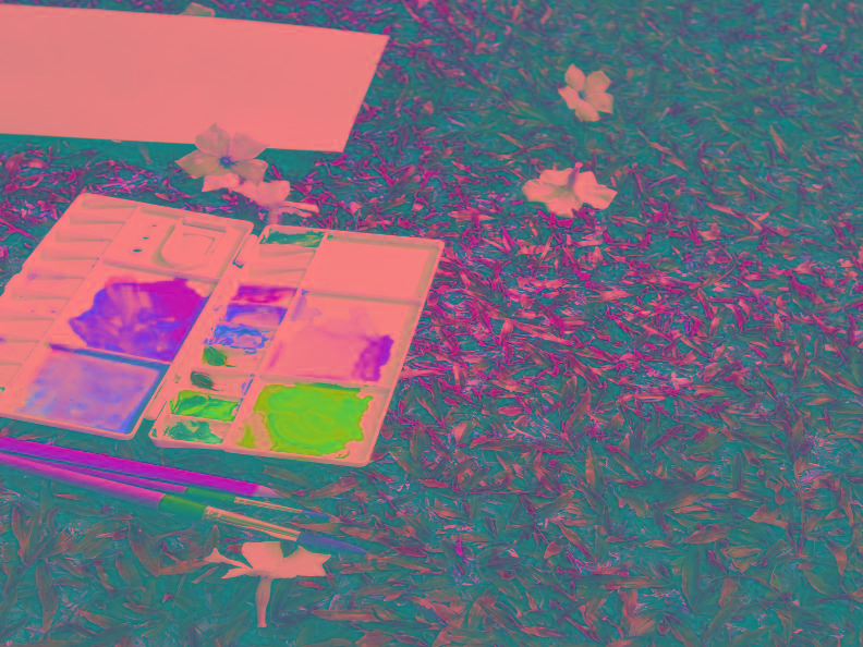 Image 1 - Inspiriertes Malen mit verbundenen Augen