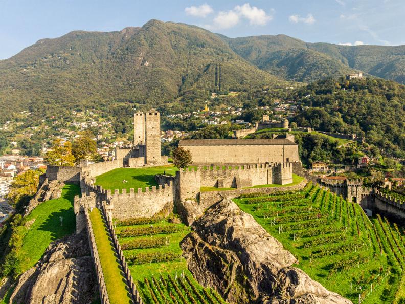 Image 0 - Castel Grande and the wall