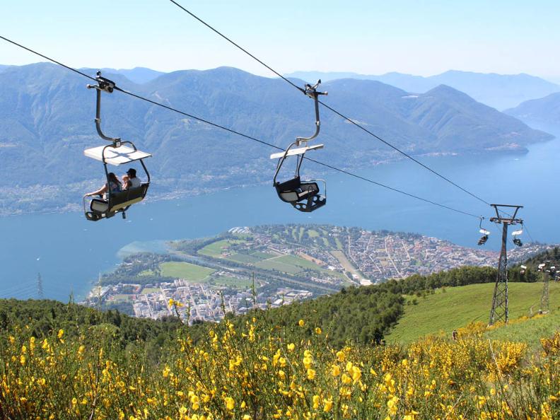 Image 2 - Cable car and chair lift Orselina - Cardada - Cimetta