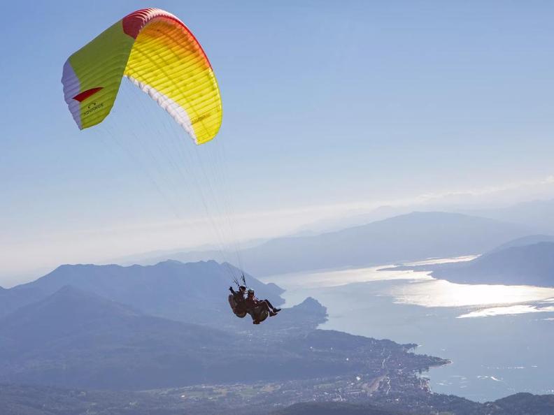 Image 0 - Tandem paragliding flights in Ticino