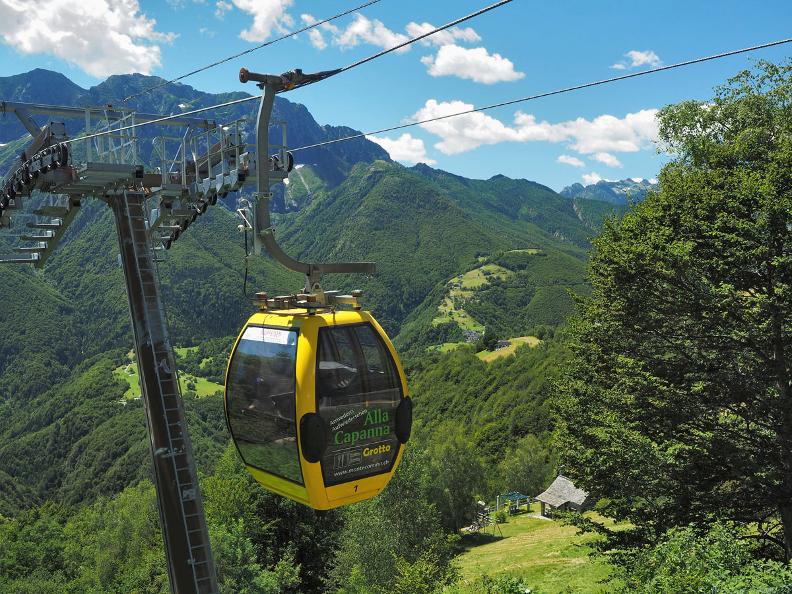 Monte Comino Mosogno, Verdasio Wandern und Biken im Tessin