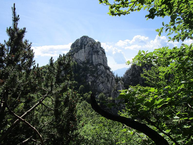 Denti della Vecchia Zwischen Kiefern und Buchen, Villa Luganese