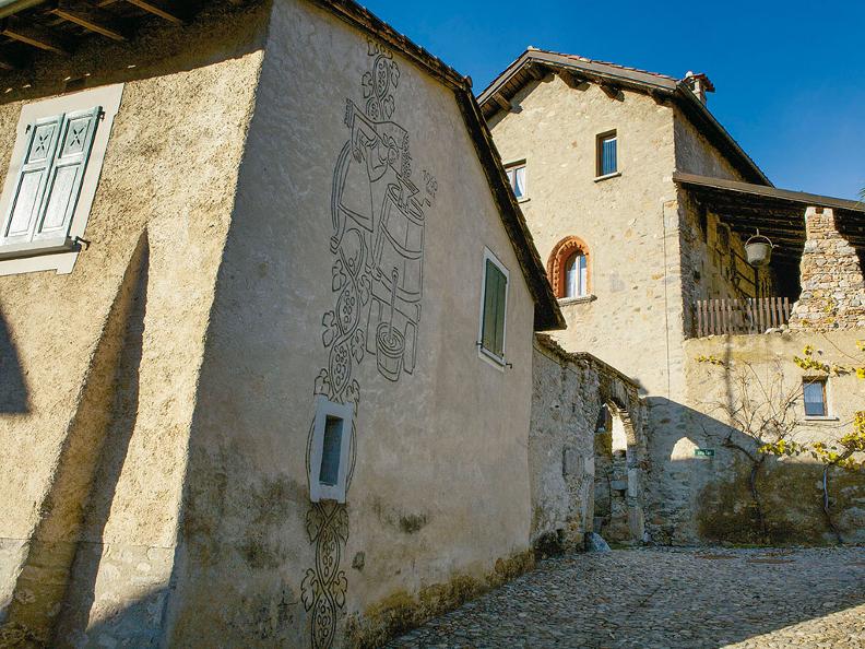 Naturalistischer Themenweg San Zeno, Lamone Wandern und Biken im Tessin
